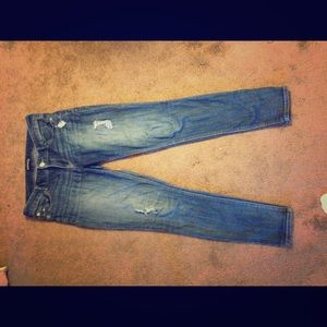 Express low rise jeans